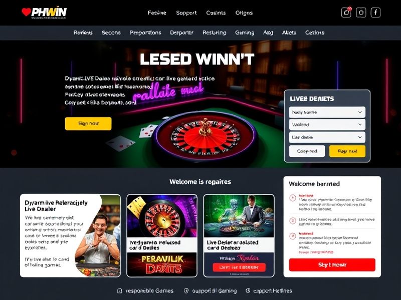 Welcome to PHWIN Login, your ultimate hub for the latest in online gambling games. Access exclusive slots, live dealers, and promo offers. Register today for a premium gaming experience!
